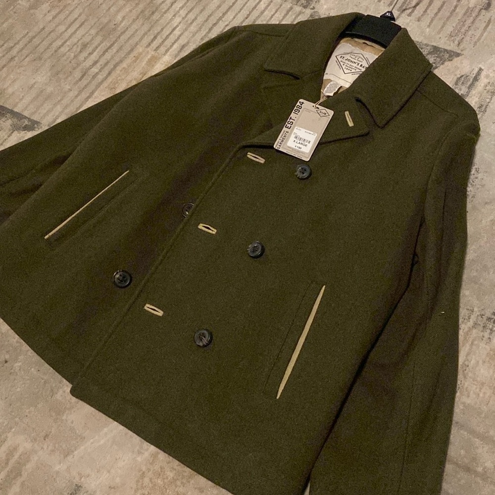 Men’s Peacoat